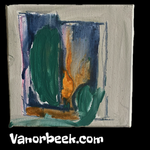 Acrylic Canvas Toile 20 x 20 cm, 50 € @ David Vanorbeek
