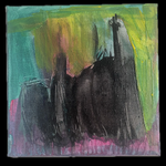 Acrylic painting 20 x 20 cm, 50 € @ David Vanorbeek