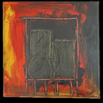 Acrylic painting 20 x 20 cm, SOLD @ David Vanorbeek