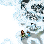 Illustration aus "Der Zauberschüler - Im Kerker der Hexenburg", Loewe Verlag, siehe Kinderbücher