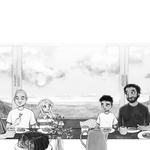 Illustration aus "Jonas und Fricka, Ebbe und Flut", Karibu, siehe Kinderbücher
