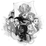 Illustration aus "Das magische Schulschiff 1", Loewe Verlag, siehe Kinderbücher