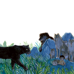 Illustration aus "Das Dschungelbuch", Penguin, siehe Kinderbücher