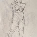 10分間デッサン　/　10minute sketch.