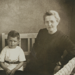 Kurt und Marie Neinaß zu Besuch in Stettin bei Richard Neinaß, Brunnenstraße 21.