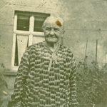 Pauline Bräuer, geb. Zänker um 1940 in Seelingstädt.