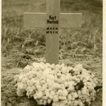 Das Grab von Kurt Neitsch auf dem Waldfriedhof in Riga.