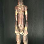 Statue de reliquaire féminine, Sud du Cameroun, Fang, groupe Mabea