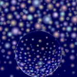 78837【宇宙の光とクリスタル】 桜雪