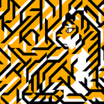 82425【Camo your tiger】一般社団法人社会福祉支援研究機構 ぽんたろう