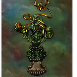 80388【王冠蟒蛇仙人掌植物像】manaby CREATORS 泉中央 鼬
