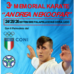 24 Settembre - 3° MEMORIAL ANDREA NEKOOFAR