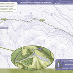 Sentier des planètes. Communauté de communes Pays de Forcalquier Montagne de Lure