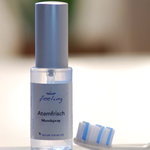 Atemfrisch Mundspray: sorgt für einen frischen Atem und einen angenehmen Geschmack, beugt Irritationen vor. Ersetzt nicht die Zahnbürste! 20ml. Preis: 14,50€ 