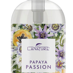 LaNature Flüssigseife Papaya Passion: exotischer Duft, belebend und erfrischen, kann Pigmentflecken vorbeugen. 300ml. Preis: 12,-€