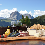 Baita-Daniel-Hütte-Val-Gardena-Gröden Ski-Hütte Seceda St. Ulrich Ortisei - Gourmet Südtirol