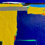 BRU Gérard, "Entre terre et mer", huile sur toile, 100 X 81 cm, 2200€, DISPONIBLE A L'EMPRUNT