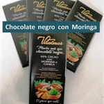Chocolate Negro con Moringa y Canela