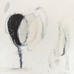 HUILE SUR TOILE 130X130 1989 VENDU DROUOT 2022 Philmari ROJOUAN Artiste peintre Nantes