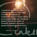 Time to C'ink - Citation - Souvenir - Marcel Proust