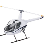 Modell eines Robinson R22