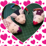 Rechenmaus mit 20 Perlen