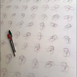 Stylo bille sur papier LANA 450/m2