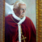  Joseph Aloisius Ratzinger dipinto olio su tela