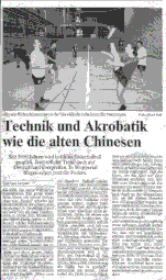 Westdeutsche Zeitung Bericht vom 29.06.2002 