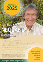 Jahresflyer Gerd Bodhi Ziegler 2025