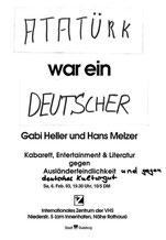 Goethe war ein Türke IZ Duisburg 6.2.1993