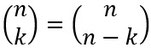 Umschreiben des Binomialkoeffizienten