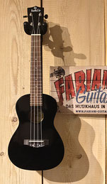 Koncertukulele schwarz, Konzertukulele, Hawai Ukulele, 75365 Calw