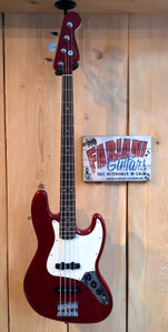 Fender Squier Jazz Bass Cont RD, Red-Winered, E-Bass, Musikhaus Calw Fabiani Guitars, Baden Baden, Karlsruhe, Pforzheim, Stuttgart, Herrenberg, Nagold, Altensteig