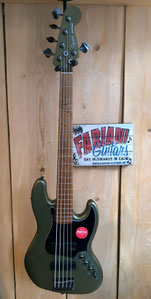 Fender Squier Jazz Bass Contemporary V / E- Bass, Fender Squier Bass, Color: Elektrische 5 Saiter-Bassgitarre, Musik Fabiani Guitars, Calw, Karlsruhe, Pforzheim, Stuttgart, Herrenberg, Nagold, Rothenburg a.d. Tauber