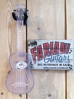 Kinder Ukulele Sopran, durchsichtig/transparent, wasserfest, Ukulele für Badewanne oder Pool, Musik & Instrumente - Fabiani Guitars 75365 Calw, Leonberg, Stuttgart