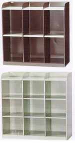 MF6  SIDE CABINET (6 / 9 PIGEON HOLES)