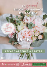 Le Grand Salon du Mariage de l'Aube 15 et 16 Novembre 2025