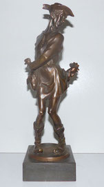 Hühnerdieb, H.J. Pagels, 1910, Bronze, Aachen, 33,0 cm , € 850,00