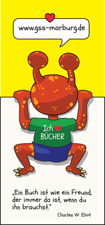 Lesezeichen zur Leseolympiade GSS, Rückseite