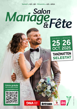Salon Mariage & Fête de Sélestat 25 et 26 Octobre 2025