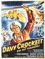 Affiche du film Davy Crockett