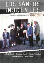 Cartel de la película, dirigida por Mario Camus en 1984.