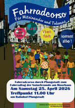 Plakat zur Aktion Fahrradcorso Pfungstadt