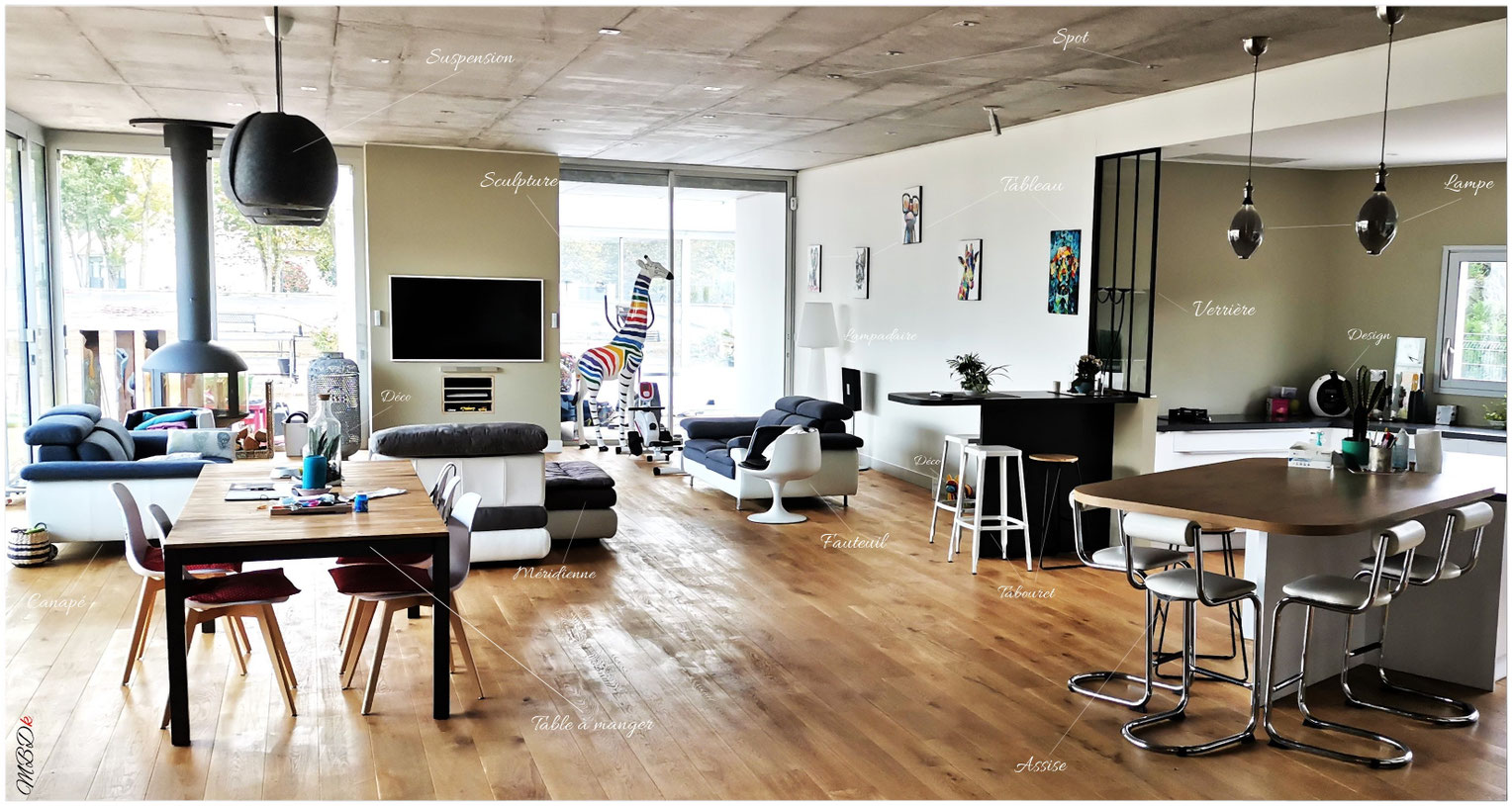 Métal Bois Deko est un atelier spécialisé dans la fabrication sur mesure de meuble et de produit de décoration
