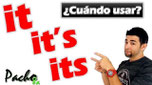Uso de It - It's - Its pacho8a