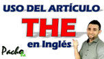 Uso del articulo THE pacho8a