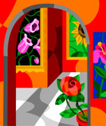 Quadri, opere grafiche, serigrafia, litografia, calcografia, incisione, stampe artistiche, decorazioni interne, arredamento, arte, galleria, editoria d’arte, libri d’arte, mostre, monocromi, riproduzione, artista, grafiche, stampe, pubblicazioni, Gianni F