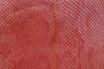 Cuir rouge écailles pour sabots d'été femme à talon