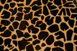 Cuir poil ras girafe pour sabots d'hiver et sabots fermés pour femme